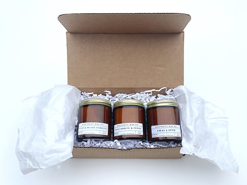 Holiday Candle Gift Set by Nightshift Wax Co.