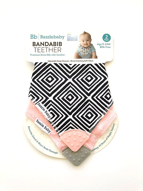 Banda Bib Teether 2-Pack by Bazzle Baby